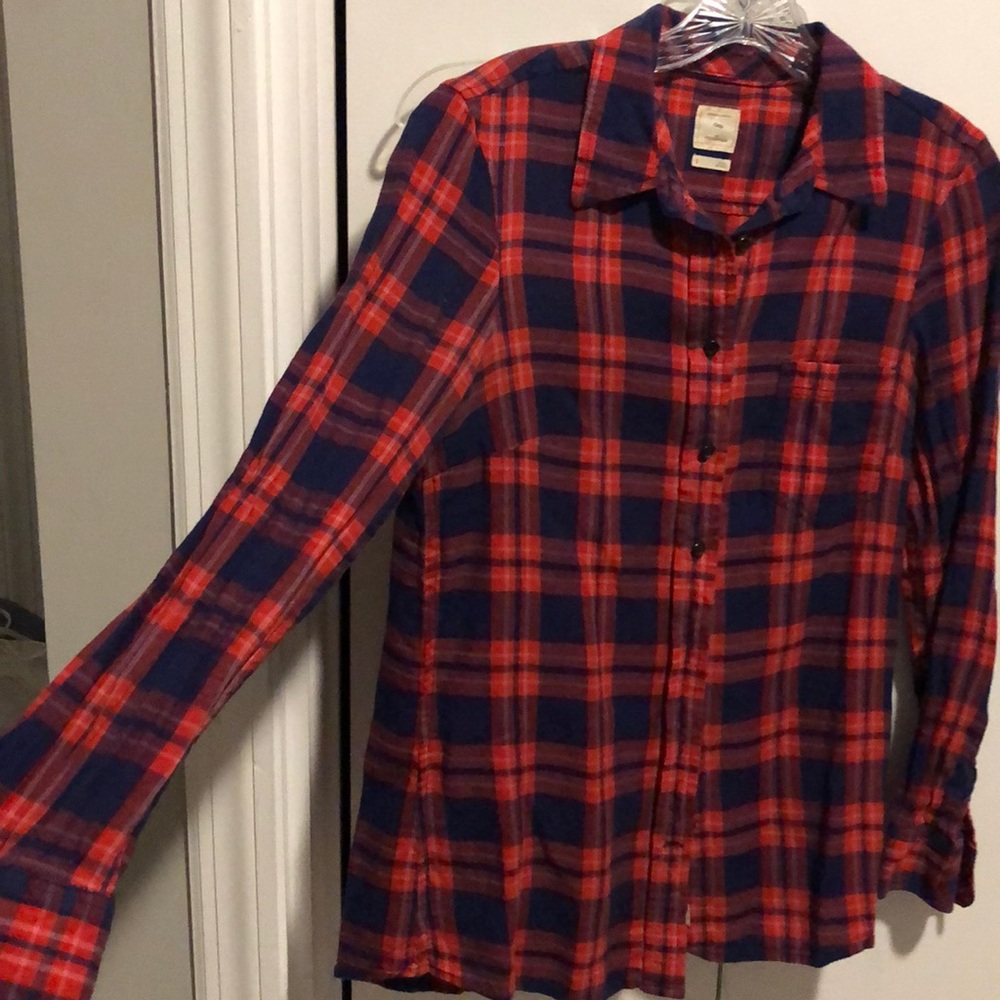 PLaid button down - Picture 2 of 3
